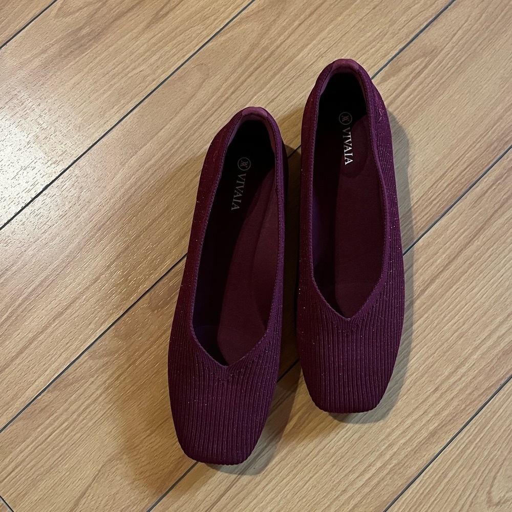 Vivaia Margot 2.0 Square Toe Sparkle shoes / size 40 - Picture 6 of 6
